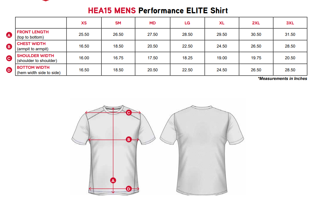 Elite Performance by "Headsweats" Men's "Grey & White with Front and Back Print" Short Sleeve