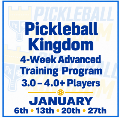 4 Week Pickleball Improvement Series - 2027