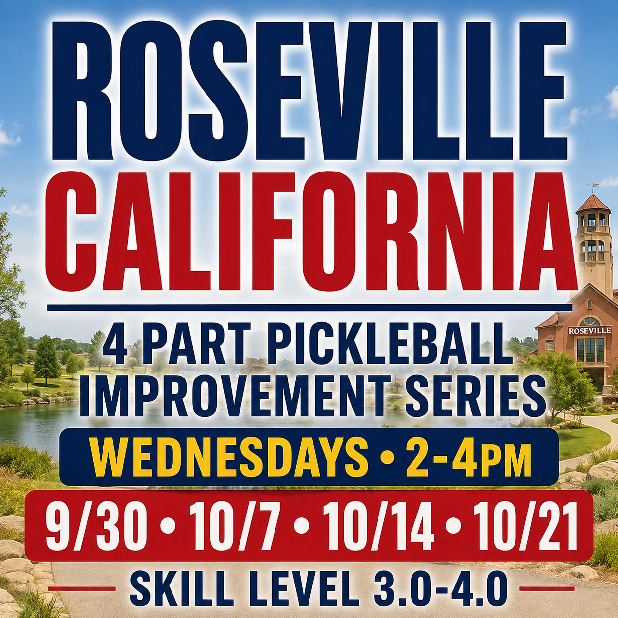 4 Part Pickleball Improvement series