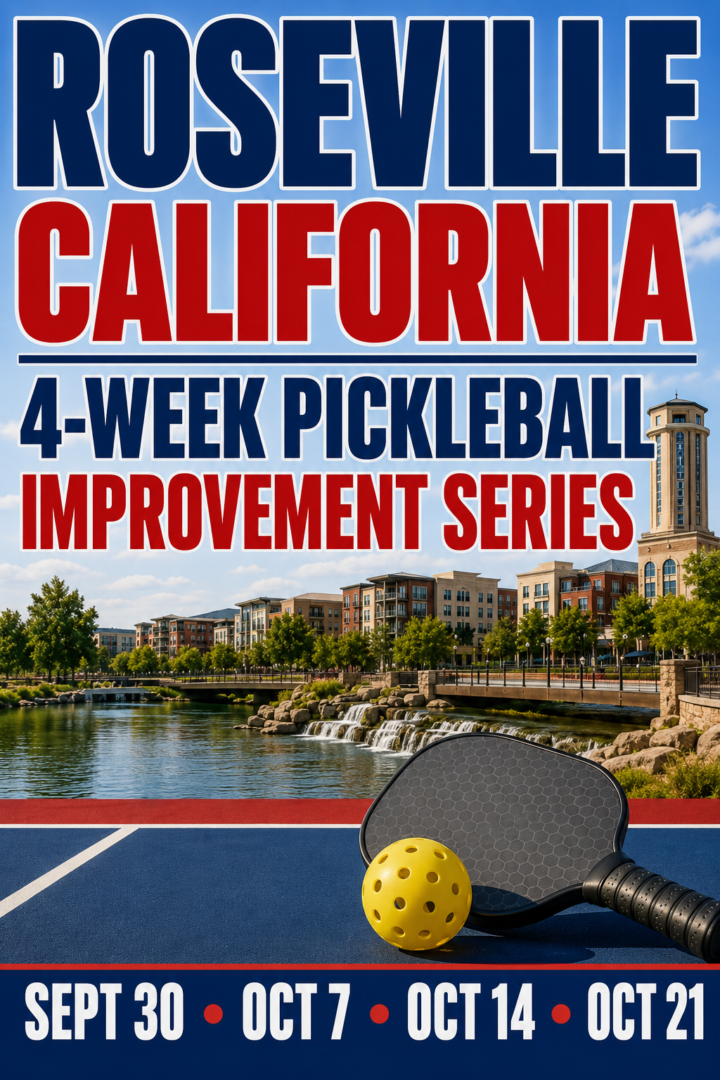 4 Week Pickleball Improvement Series